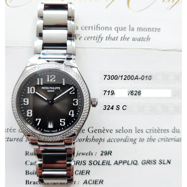 Patek Philippe Twenty~4 7300/1200A-010 Grey Dial Nov 2018