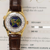 Patek Philippe World Time 5231J 5231J-001 Blue Dial Jul 2021 - View 2