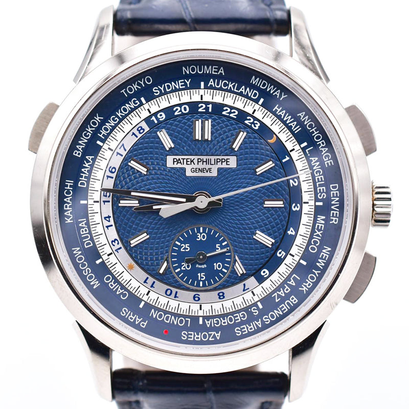 Patek Philippe World Time 5930G-001 Blue Dial May 2018