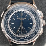 Patek Philippe World Time Flyback Chronograph 5930G-001 Blue Dial Sep 2016