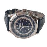 Patek Philippe World Time Flyback Chronograph 5930G-001 Blue Dial Sep 2016