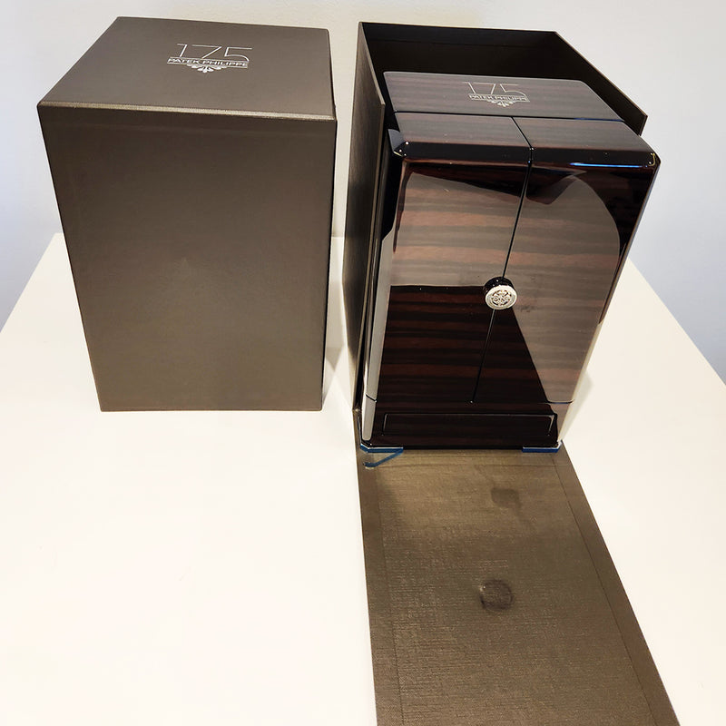 Patek Philippe World Time Moon 5575G-001 Black Dial Feb 2015