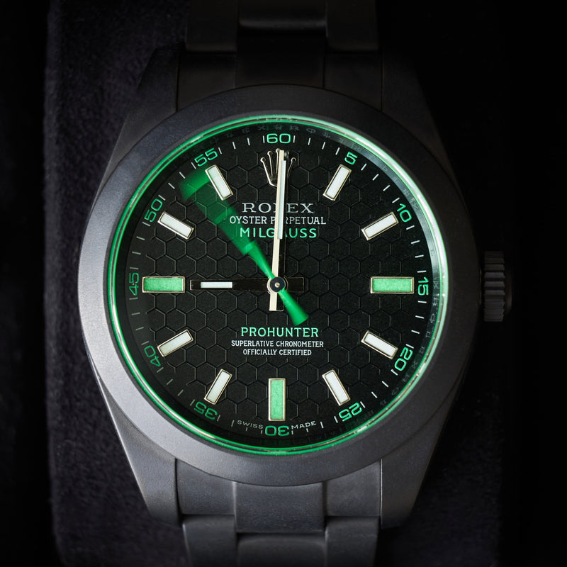 Pro Hunter Milgauss Green Honeycomb