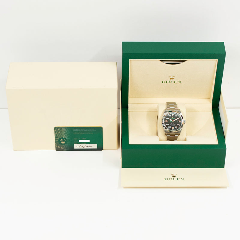 Rolex Air-King 116900 Black Dial Nov 2020