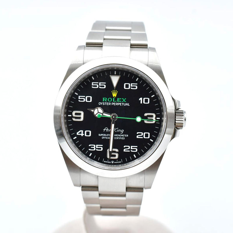 Rolex Air-King 126900 Black Dial Feb 2024 – CHRONONATION