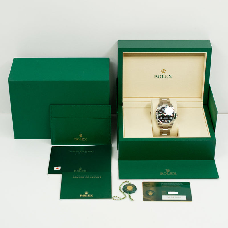 Rolex Air-King 126900 Black Dial Mar 2025