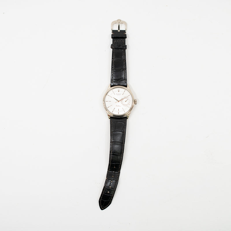 Rolex Cellini Date 50519 Silver Dial Mar 2018