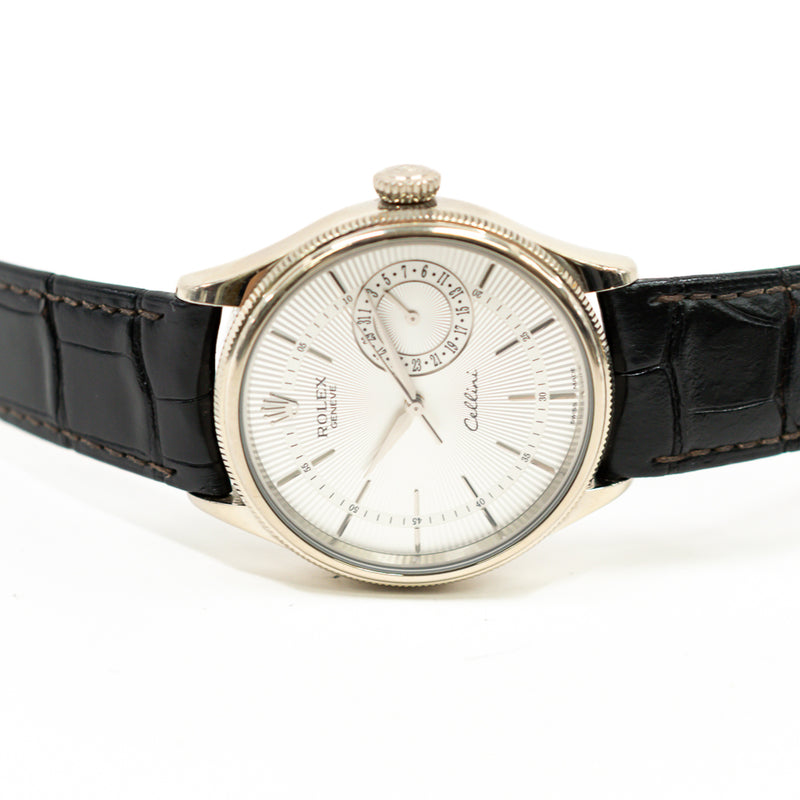 Rolex Cellini Date 50519 Silver Dial Mar 2018