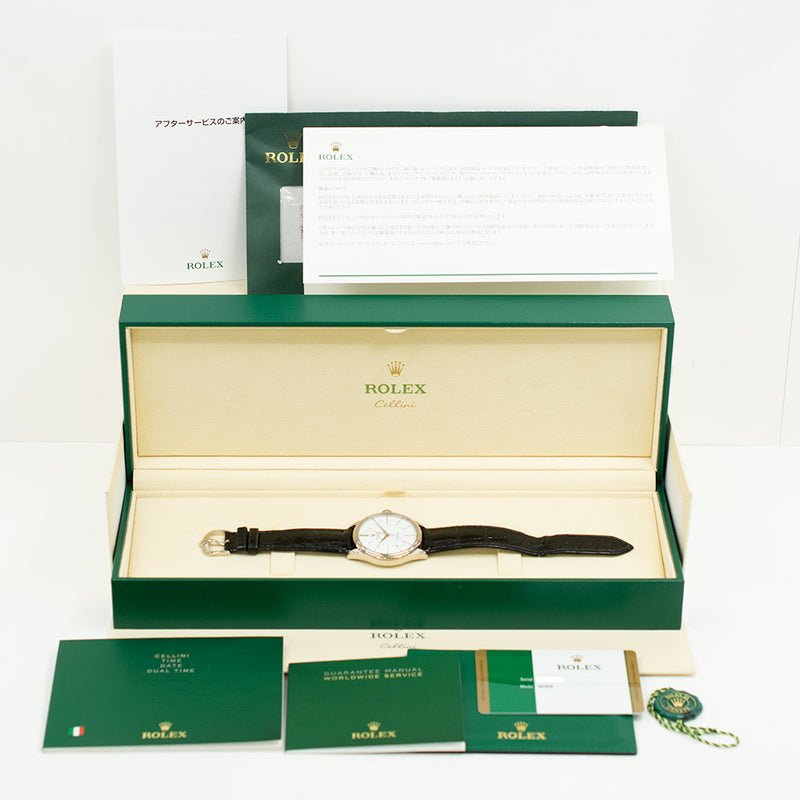 Rolex Cellini Time 50509 White Dial Feb 2017