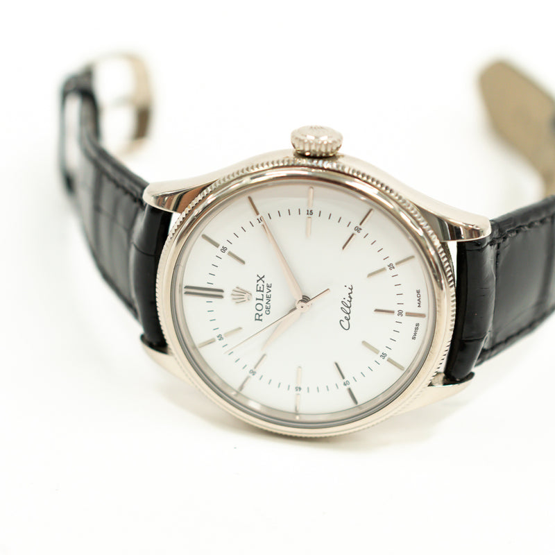 Rolex Cellini Time 50509 White Dial Feb 2017