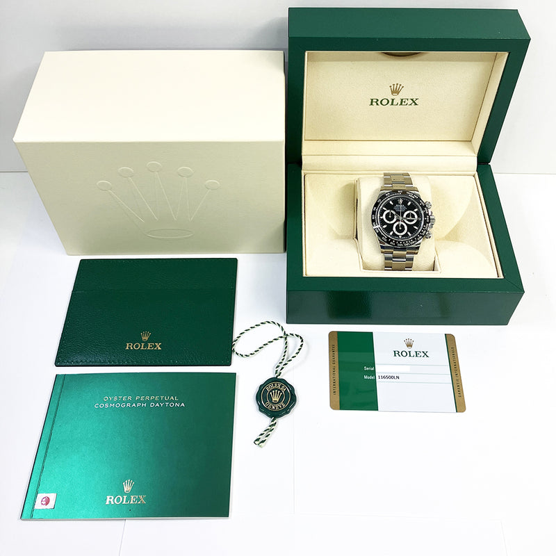 Rolex Cosmograph Daytona 116500LN Black Dial Dec 2018