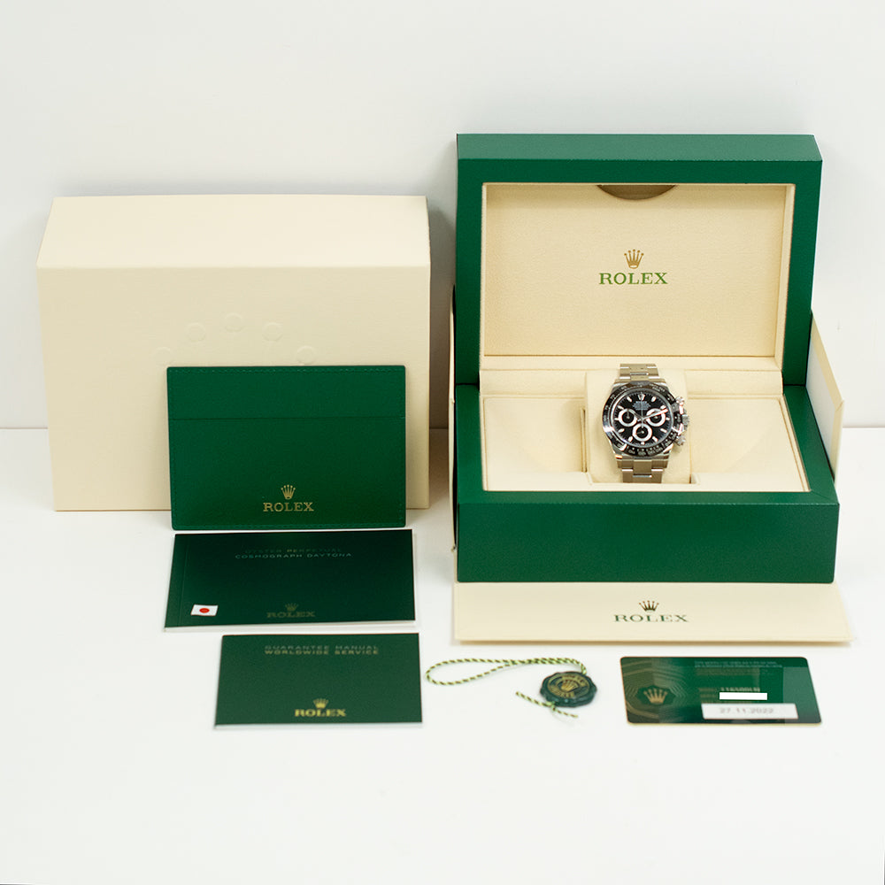 Rolex Cosmograph Daytona 116500LN Black Dial Nov 2022 – CHRONONATION