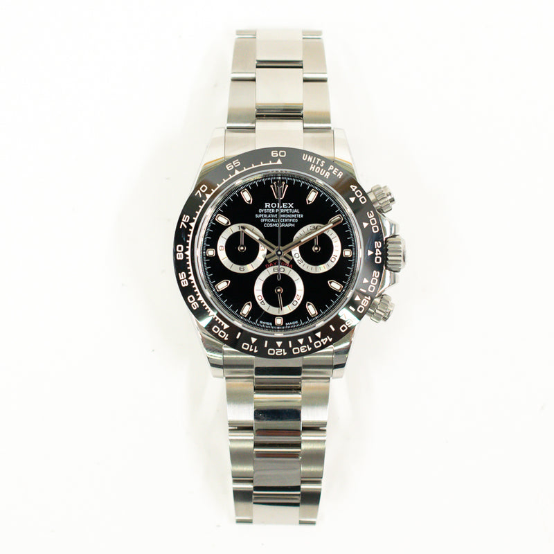 Rolex Cosmograph Daytona 116500LN Black Dial Oct 2022 – CHRONONATION