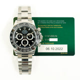 Rolex Cosmograph Daytona 116500LN Black Dial Oct 2022