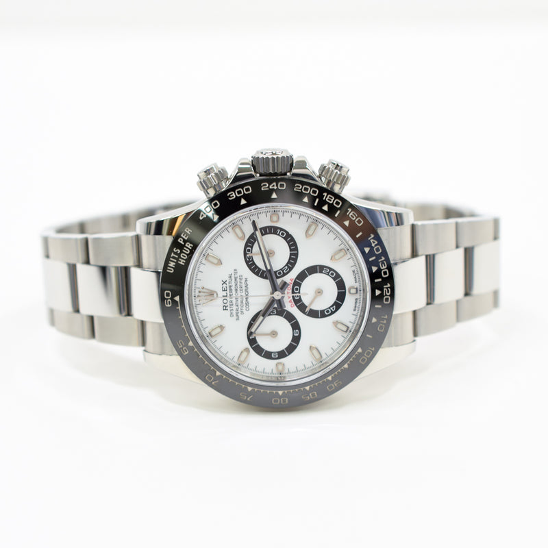 Rolex Cosmograph Daytona 116500LN White Dial Dec 2018