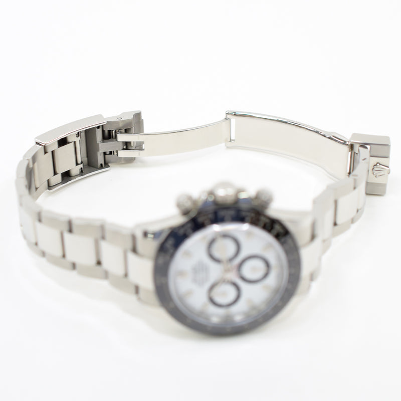 Rolex Cosmograph Daytona 116500LN White Dial Dec 2018