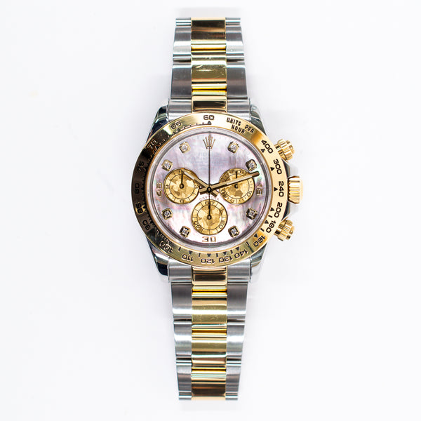 Rolex Cosmograph Daytona 116503 Black MOP Diamond Dial Feb 2018