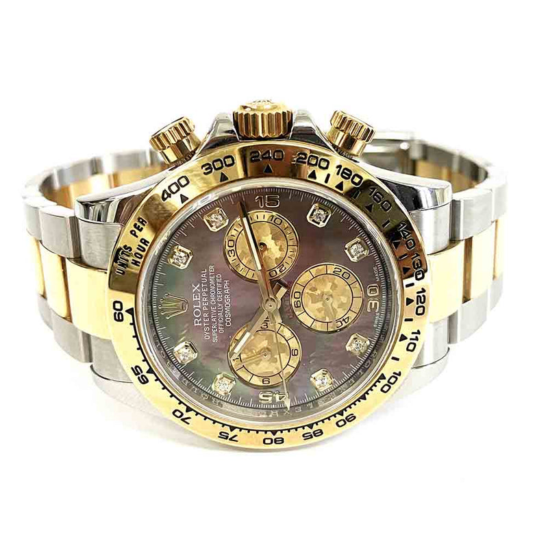 Rolex Cosmograph Daytona 116503 Black MOP Diamond Dial Jul 2017