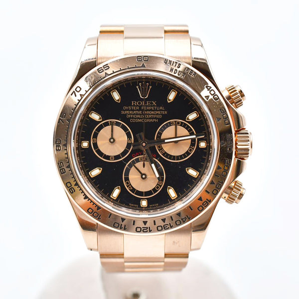 Rolex Cosmograph Daytona 116505 Black Dial Jun 2009