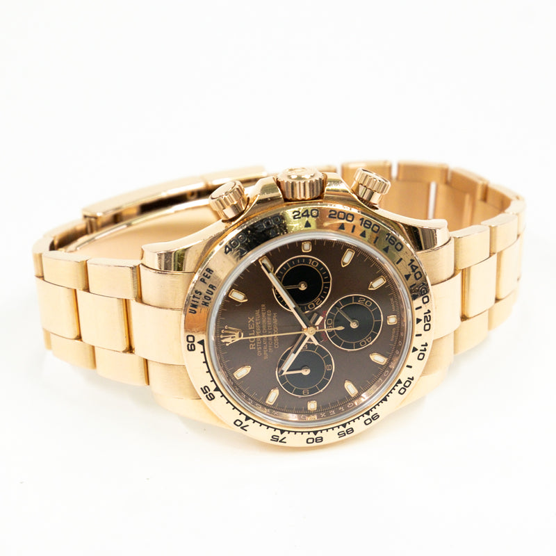 Rolex Cosmograph Daytona 116505 Chocolate Dial Sep 2020