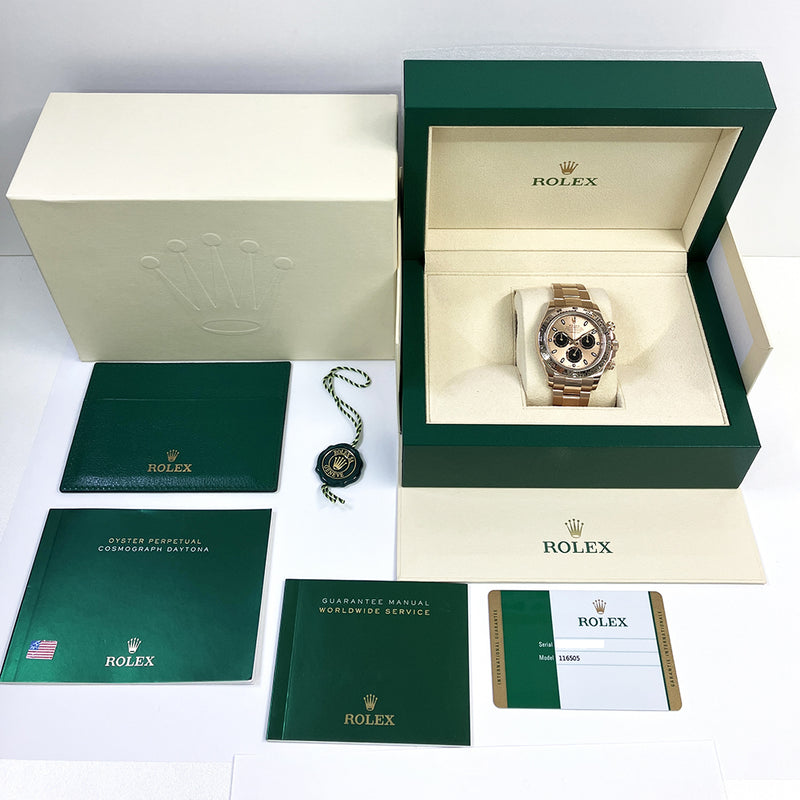 Rolex Cosmograph Daytona 116505 Pink Dial Apr 2019