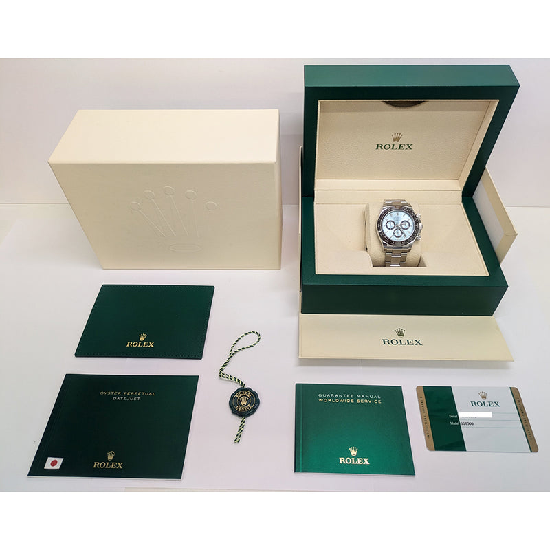 Rolex Cosmograph Daytona 116506 Ice Blue Dial Mar 2020