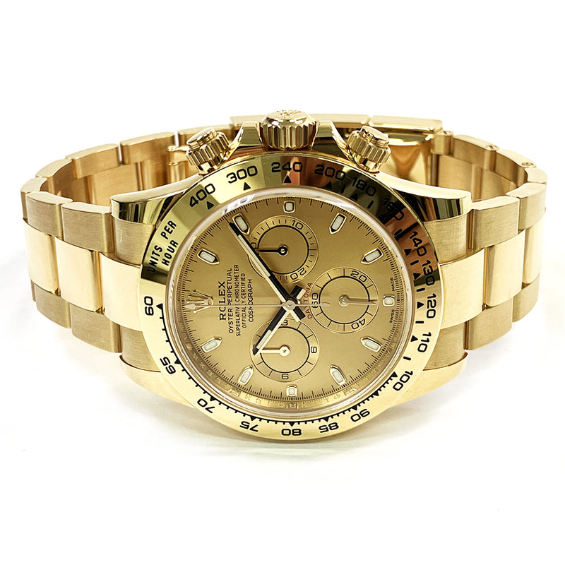 Rolex Cosmograph Daytona 116508 Champagne Dial Aug 2022