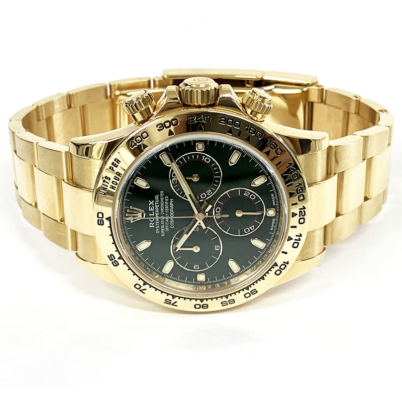 Rolex Cosmograph Daytona 116508 Green Dial Aug 2018