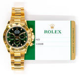 Rolex Cosmograph Daytona 116508 Green Dial Jun 2017