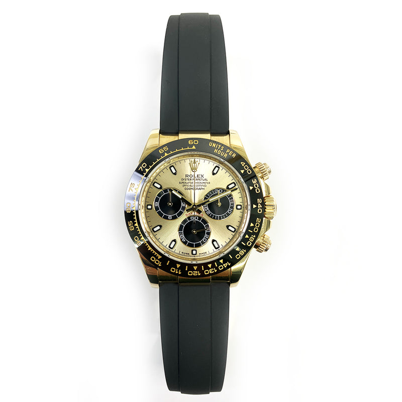 Rolex Cosmograph Daytona 116518LN Champagne Black Oct 2018