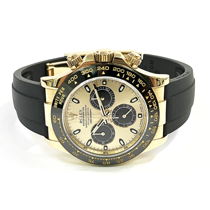 Rolex Cosmograph Daytona 116518LN Champagne Black Oct 2018