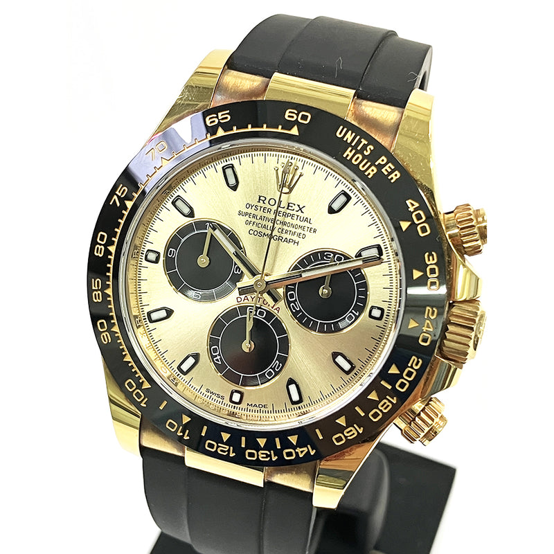 Rolex Cosmograph Daytona 116518LN Champagne Black Sep 2020