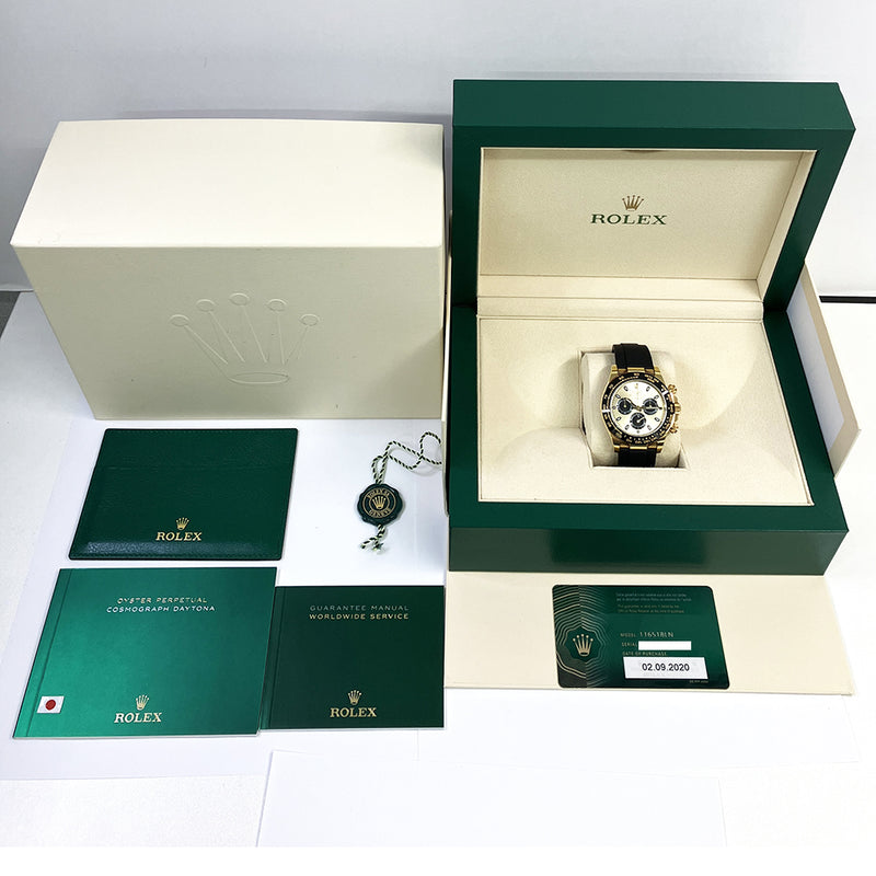 Rolex Cosmograph Daytona 116518LN Champagne Black Sep 2020