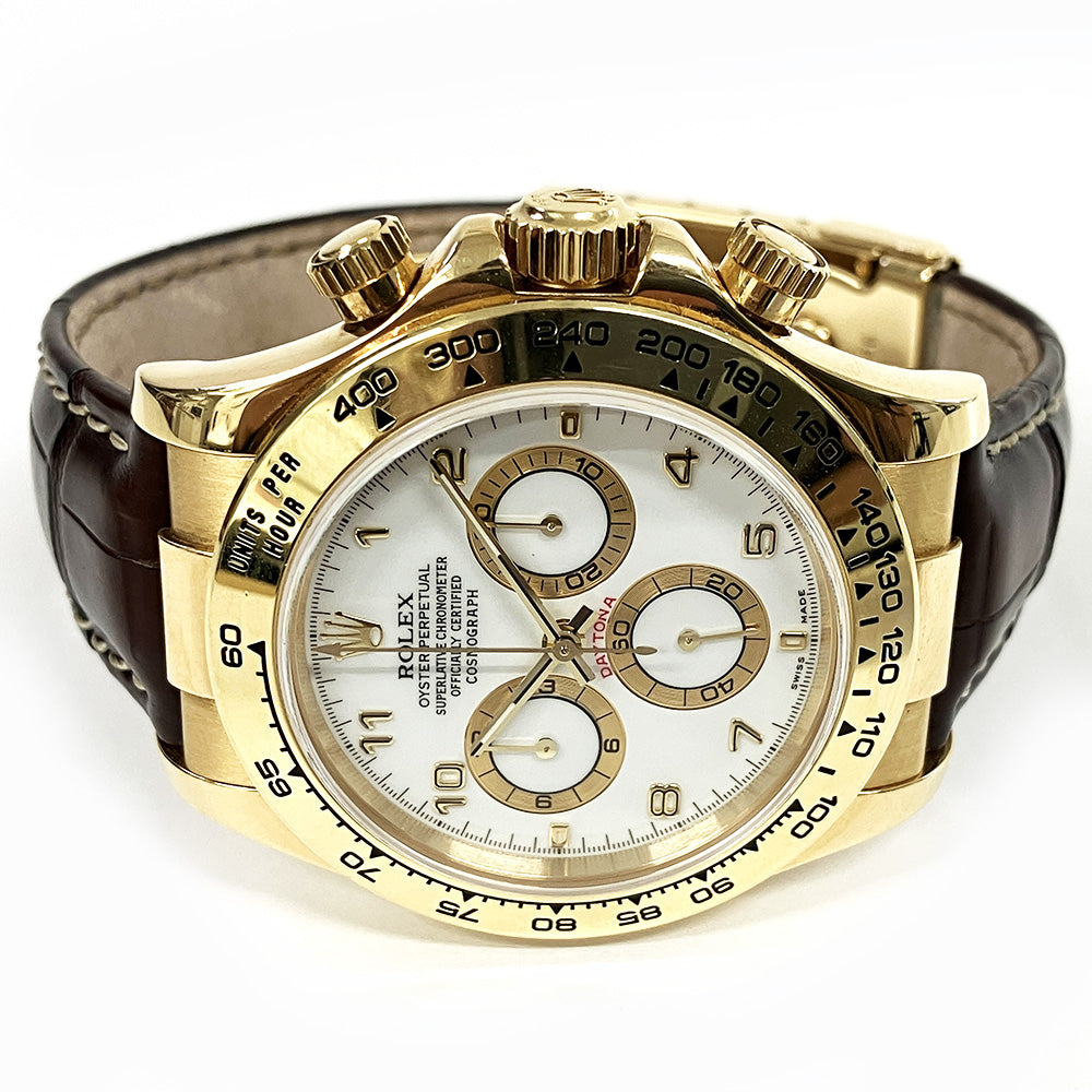 Rolex Cosmograph Daytona 116518 White Dial Jan 2006 CHRONONATION
