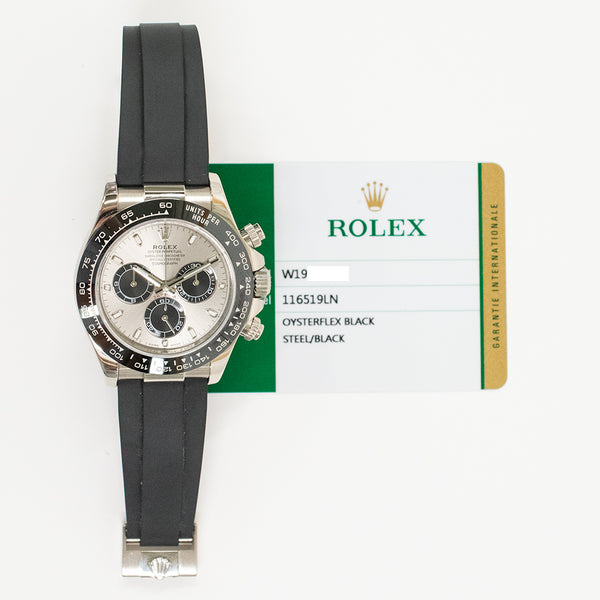 Rolex Cosmograph Daytona 116519LN Silver Dial May 2019