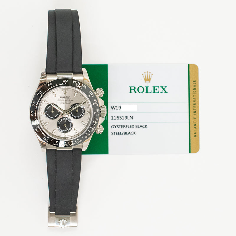 Rolex Cosmograph Daytona 116519LN Silver Dial May 2019