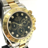 Rolex Cosmograph Daytona 116523 Black Diamond Dial May 2003
