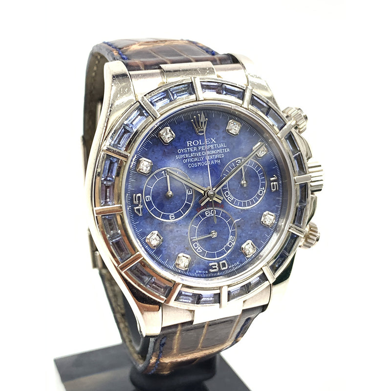 Rolex Cosmograph Daytona 116589SACI Blue Sodalite Dial Jun 2001