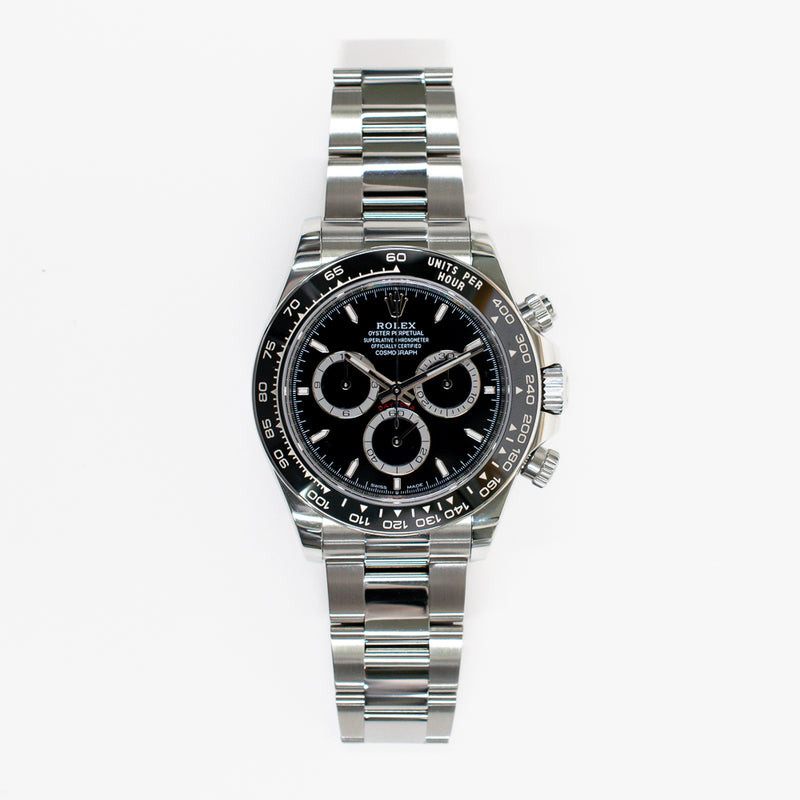 Rolex Cosmograph Daytona 126500LN Black Dial Jul 2025 – CHRONONATION