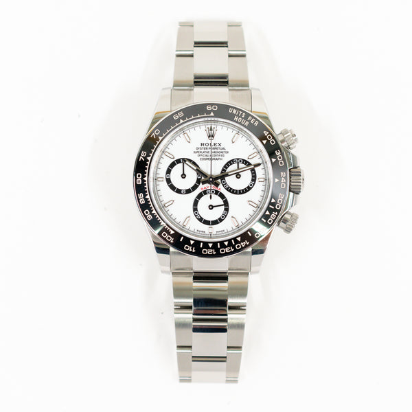 Rolex Cosmograph Daytona 126500LN White Dial Jan 2025