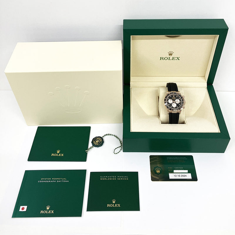 Rolex Cosmograph Daytona 126515LN Black Dial Oct 2024
