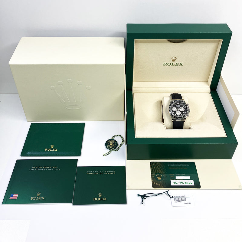 Rolex Cosmograph Daytona 126519LN Black Diamond Dial Jul 2024