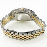 Rolex Datejust 116233G Champagne Jubilee Diamond Dial Aug 2010