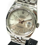 Rolex Datejust 116234 Silver Dial Dec 2005