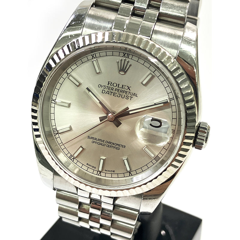 Rolex Datejust 116234 Silver Dial Dec 2005