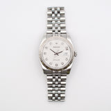 Rolex Datejust 116234 Silver Jubilee Diamond Dial Apr 2009