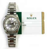 Rolex Datejust 116234 Silver Tuxedo Dial Apr 2016