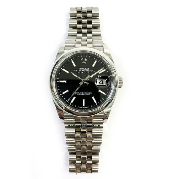Rolex Datejust 126200 Black Dial Jan 2021 2