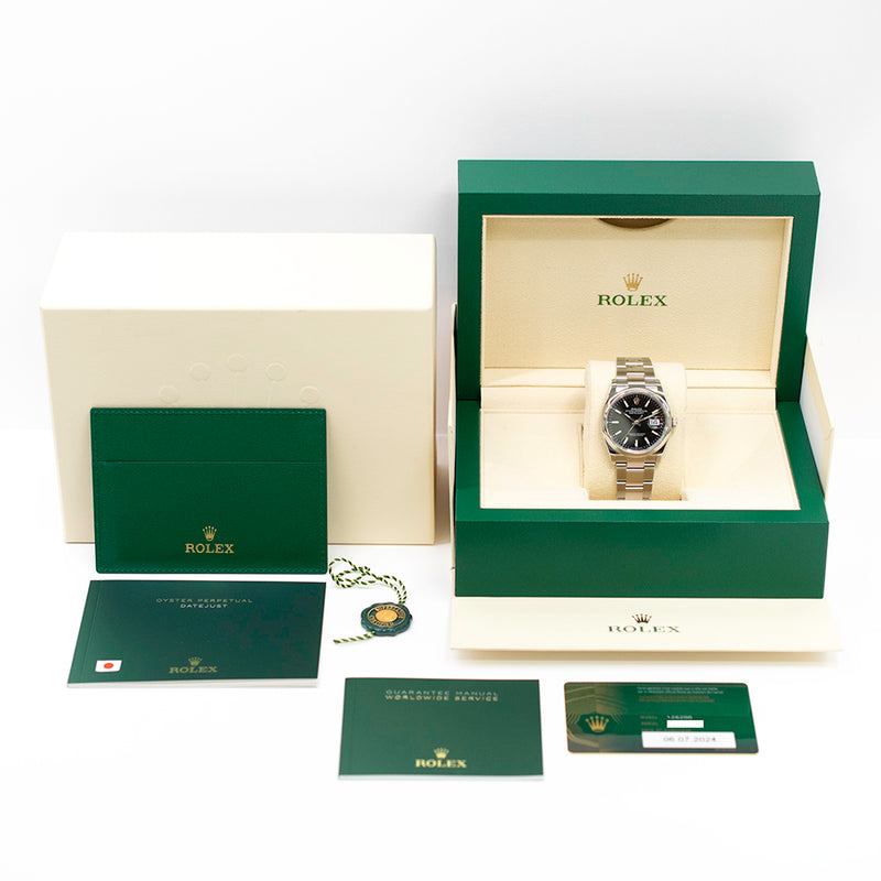Rolex Datejust 126200 Black Dial Jul 2024
