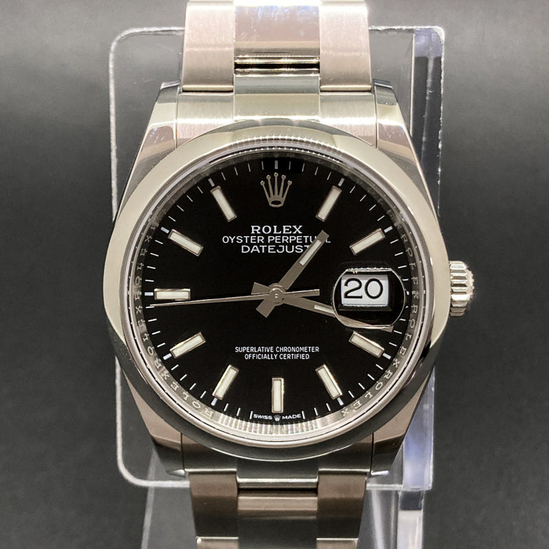 Rolex Datejust 126200 Black Dial Jul 2024